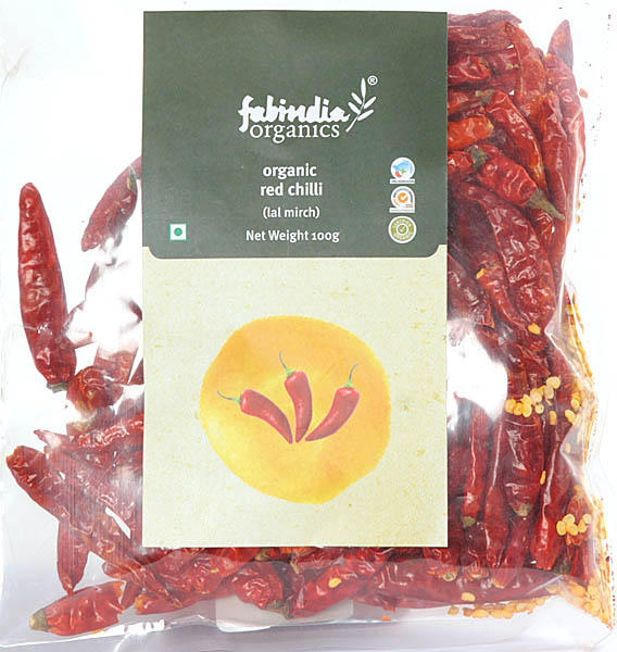Organic Whole Red Chilli (Lal Mirch)