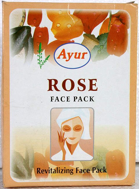 Rose Face Pack- Revitalizing Face Pack (Price Per Pair)