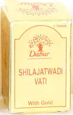 Shilajatwadi Vati (With Gold)