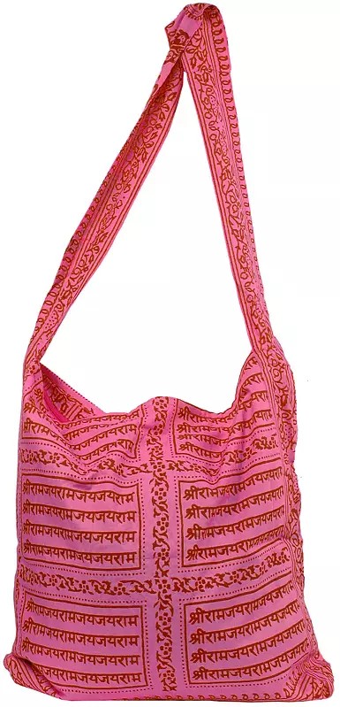 Shoulder Jhola Bag with Sri Ram Nama Mantra
