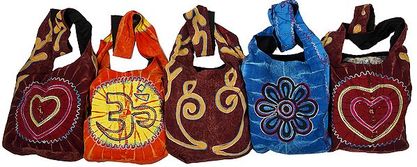 Lot of Five Assorted Bags from Thamel