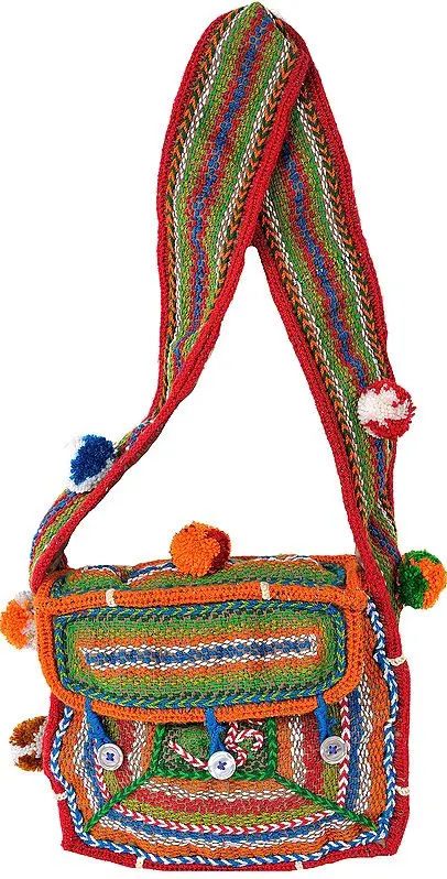 Om Shoulder Bag from Haridwar