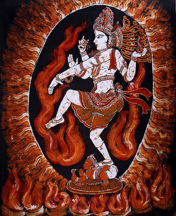 Fire-Spewing Tandava Of Umapati Lord Nataraja