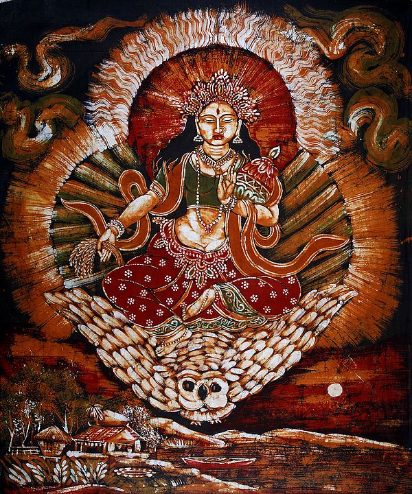 Lakshmi - Goddess of Prosperity with The Wealth Pot