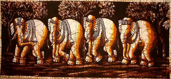A Procession of Elephants