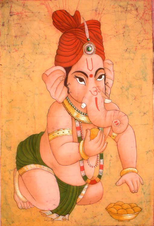 Bala Ganesha (Inspired by Aesthetics of Krishna as a Child)