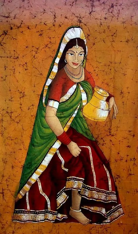 The Portrait of a Village Damsel