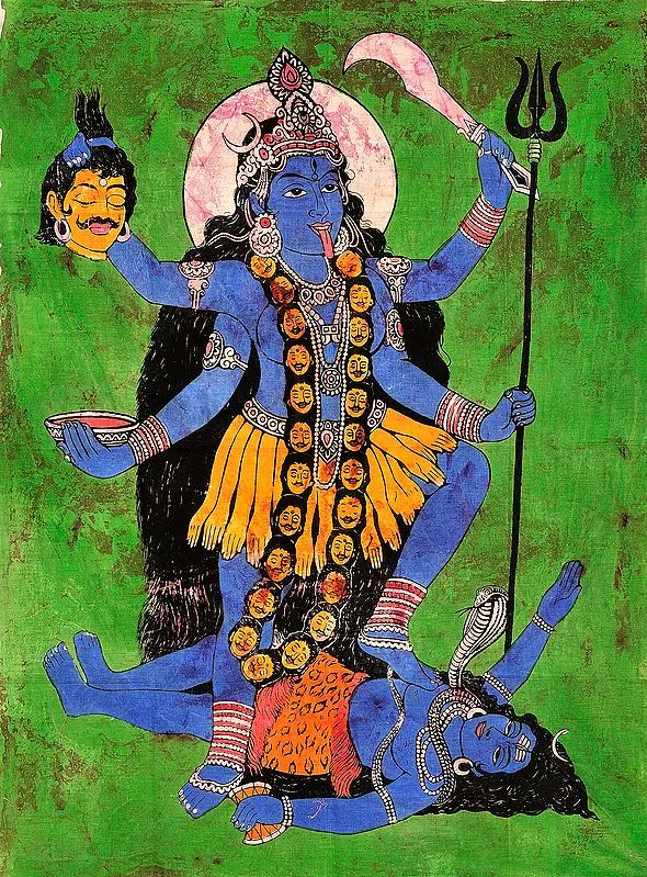 Kali Batik Painting on Cotton