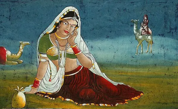 Desperate Damsel Awaiting Her Lover