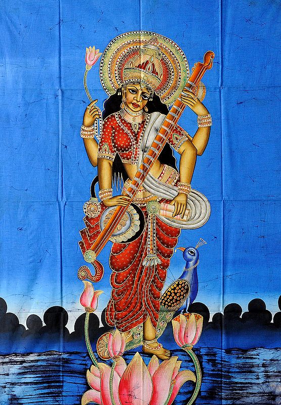 Saraswati the Goddess of Wisdom, Music, and Dance