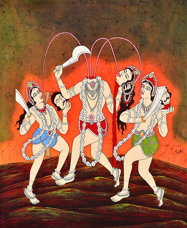 The Ten Mahavidyas : Chinnamasta - The Self Decapitated Goddess