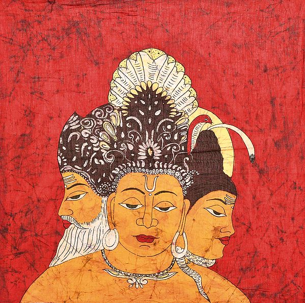Trinity of Brahma, Vishnu, Mahesha