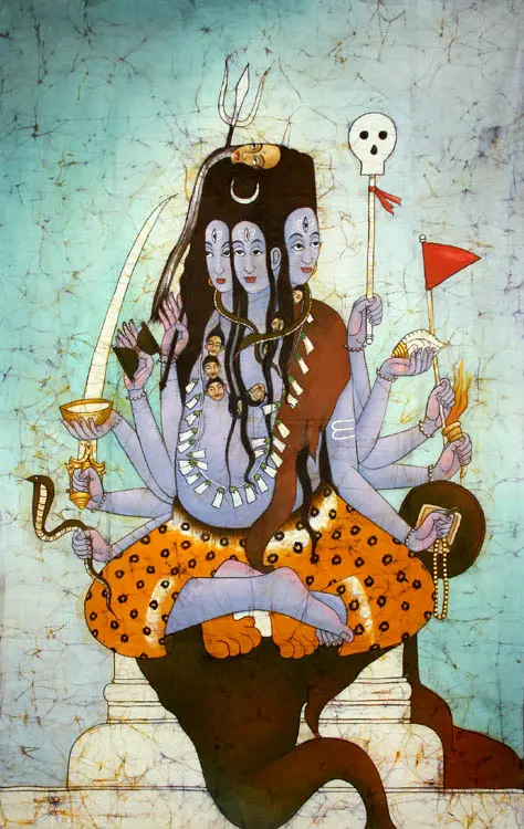 Panchanana or Five-Headed Shiva