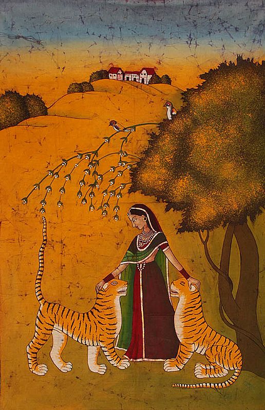 Ragini Sehuti with Tigers