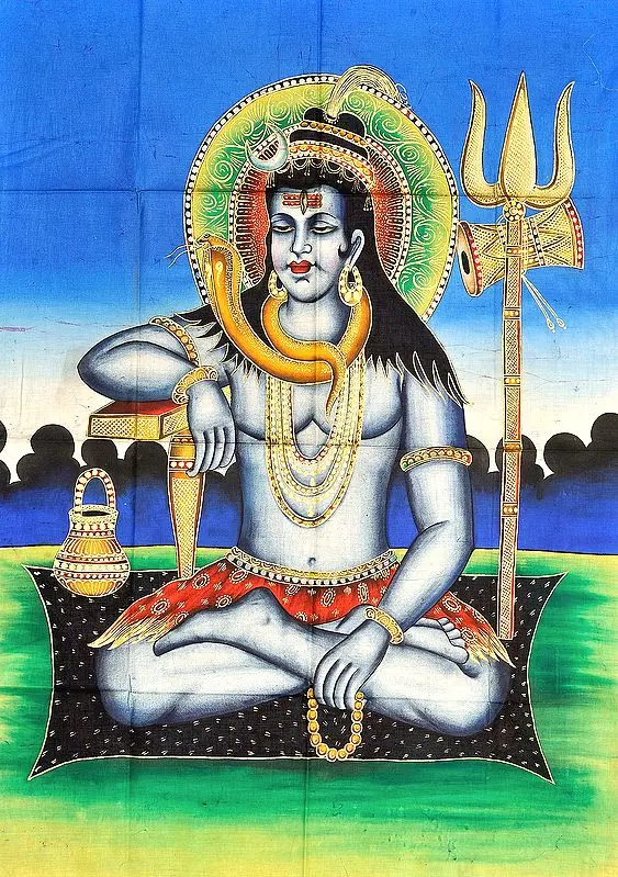 Meditating Shiva
