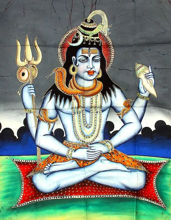 Meditating Shiva