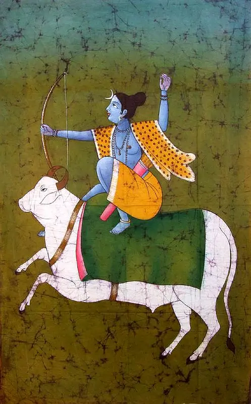 Shiva Riding Nandi