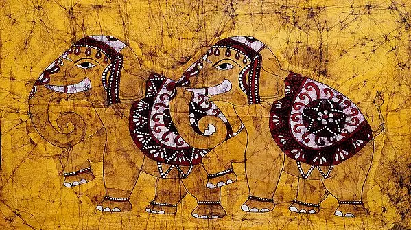 Decorated Elephants