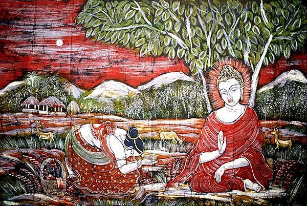 Buddha and Sujata