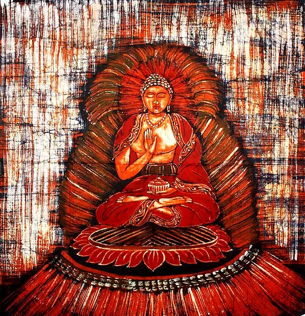 Buddha in the Abhaya Mudra