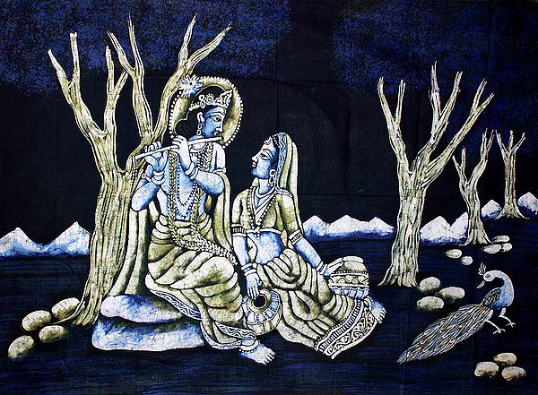 Radha Krishna at the Banks of the Yamuna