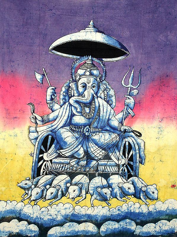 Ganesha's Chariot Driven by Mice