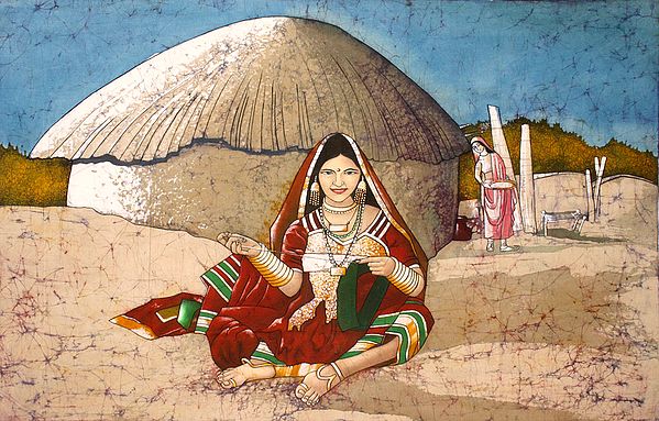 Lady of Kutch at Work
