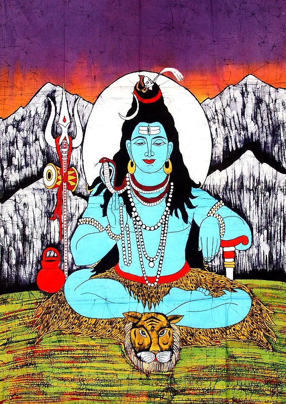 Shiva on Kailasha