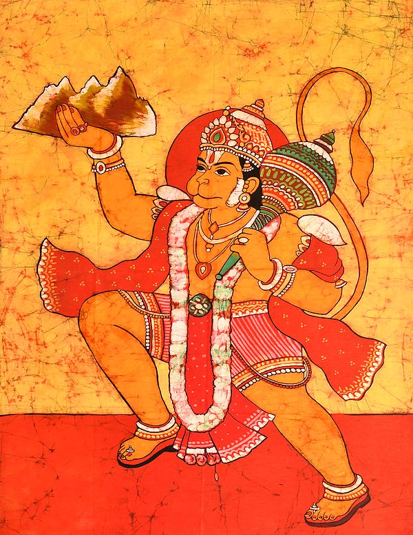 Hanuman Fetches A Mound Of Sanjeevani