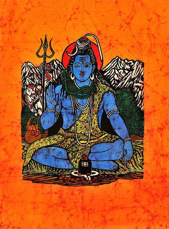Shiva at Kailasha