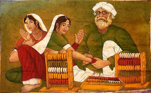 Bangle seller