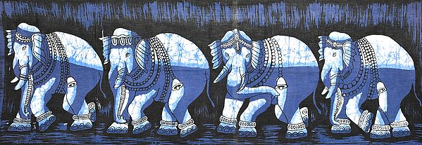 A Procession of Elephants