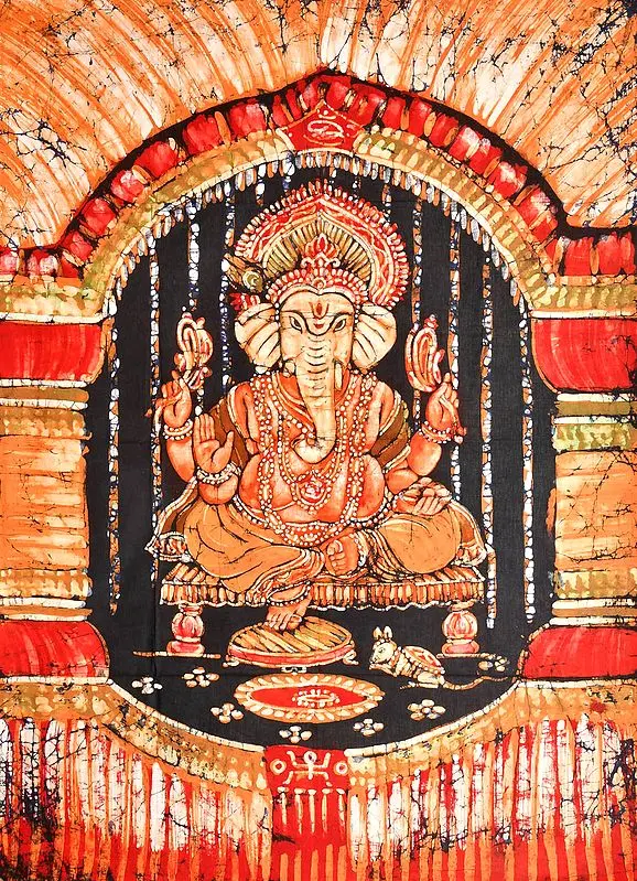 Enthroned Ganesha