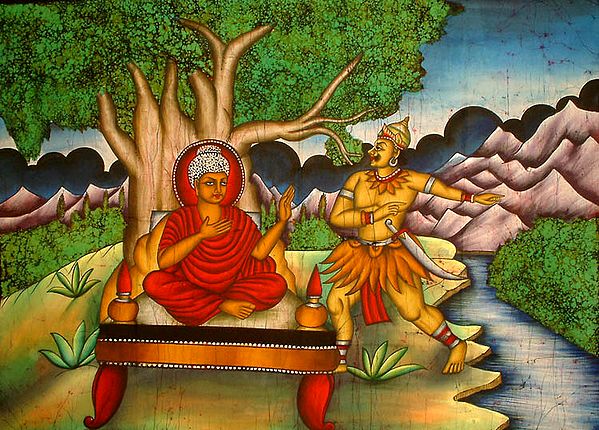 Buddha and Mara