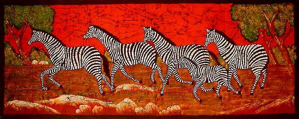 Galloping Zebras