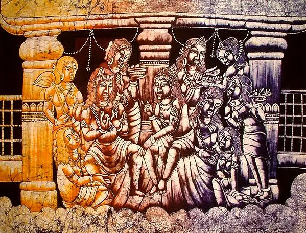 Gossips amongst Apsaras