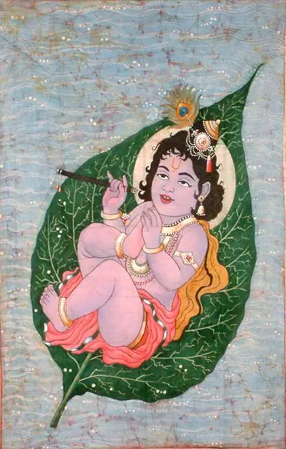 Infant Krishna
