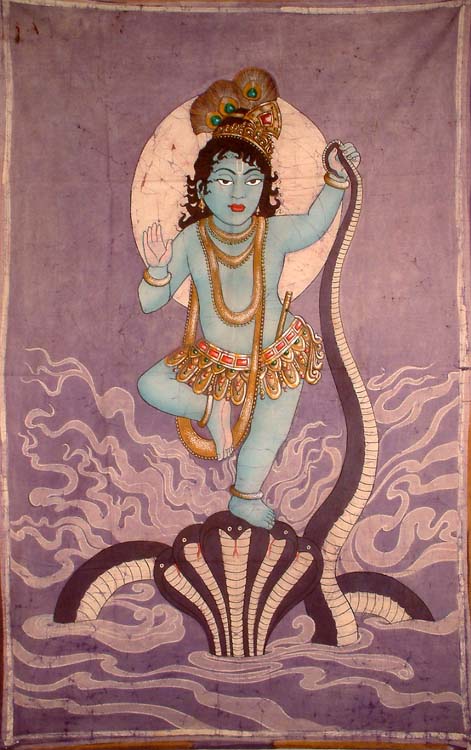 Krishna Vanquishes Kalia