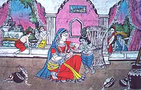 Krishna's Punishment