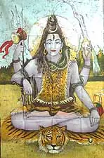 Meditating Shiva