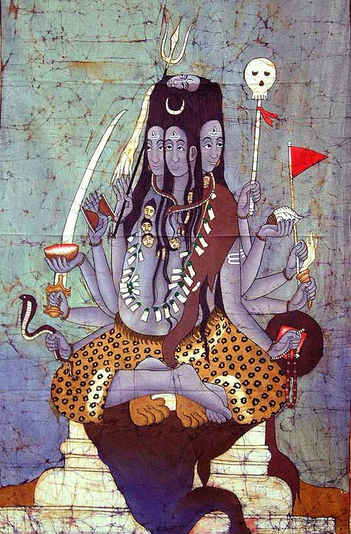 Panchanana or Five-Headed Shiva