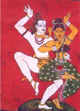 The Dance of Shiva and Parvati