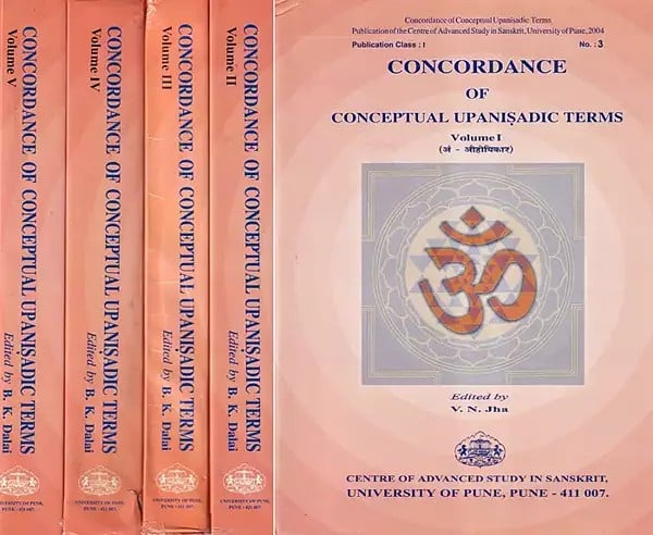 Concordance of Conceptual Upanisadic Terms (Set of 5 Volumes)