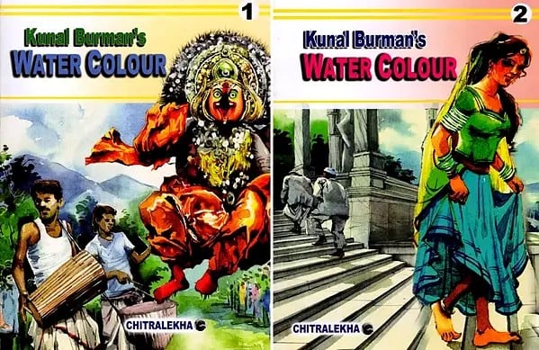 Kunal Burman's Water Colour (Set of 2 Volumes)