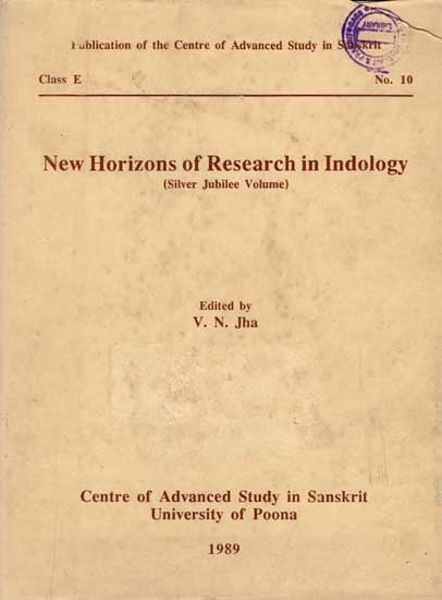 New Horizons of Research in Indology (An Old and Rare Book) Silver Jubilee Volume