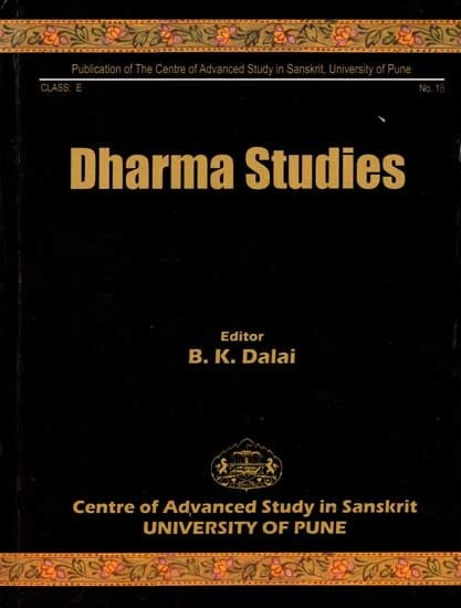 Dharma Studies (An Old and Rare Book)