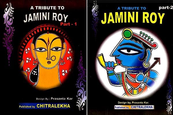 A Tribute to Jamini Roy (Set of 2 Books)