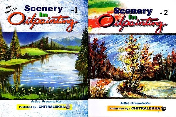 Scenery in Oilpainting (Set of 2 Books)