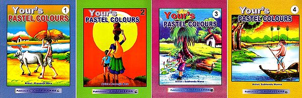 Your's Pastel Colours (Set of 4 Books)