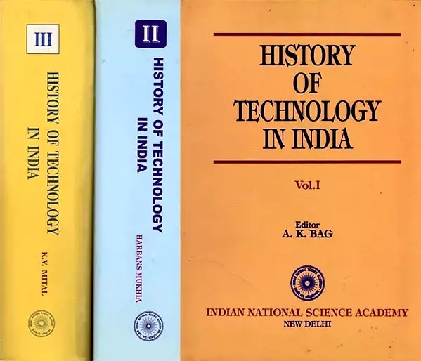 History of Technology in India (Set of 3 Volumes)